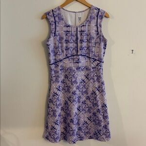 Title nine Sleeveless Crew Fit and Flare Dress Size Medium Women’s